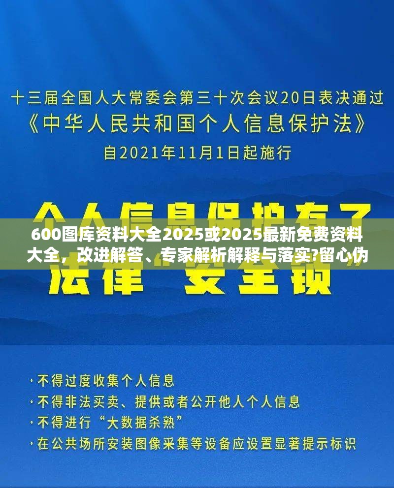 600图库资料大全2025或2025最新免费资料大全，改进解答、专家解析解释与落实?留心伪假宣传危害